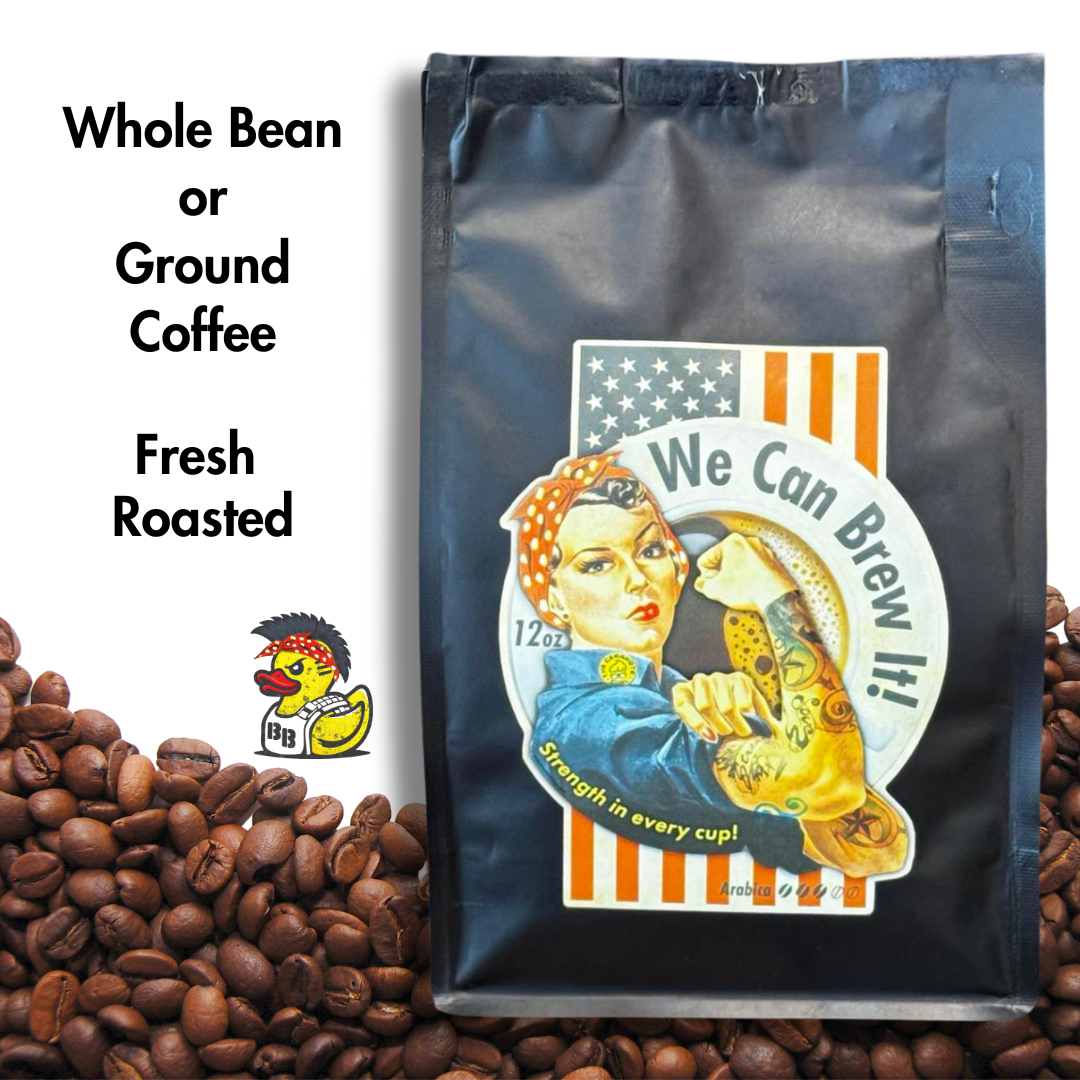 Rosie the Riveter Coffee | We Can Brew It