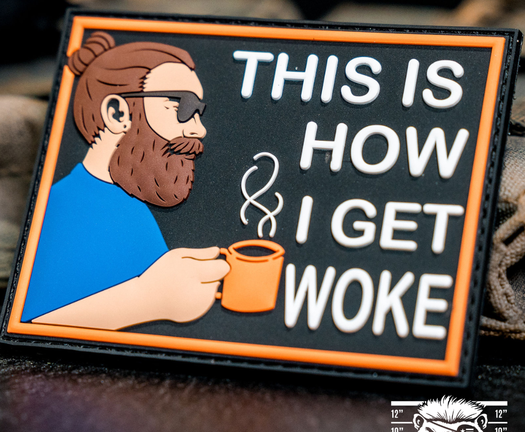 Get Woke Patch | Durable PVC Patch Made in the USA | Original Design