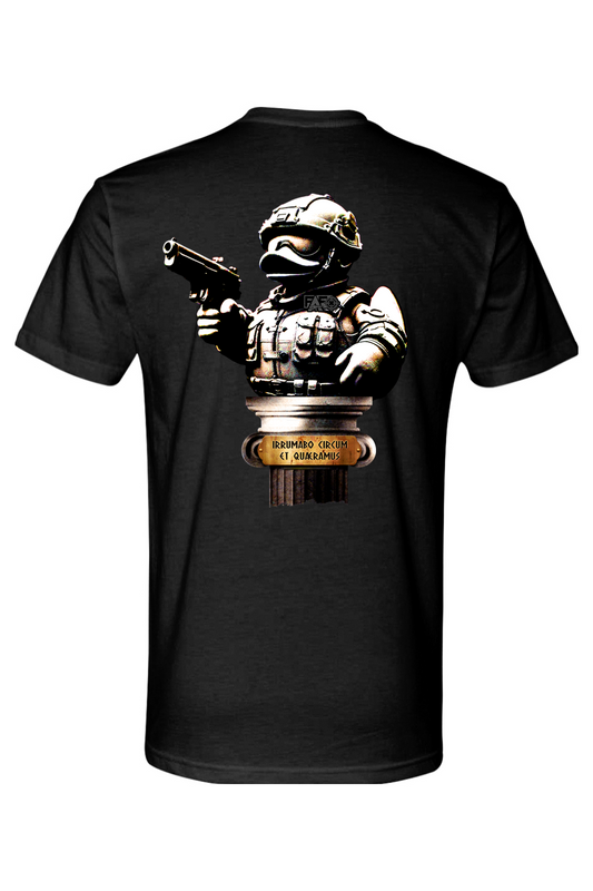 FAFO Latin Tactical Duck Statue T-Shirt | The Filthy Beaver