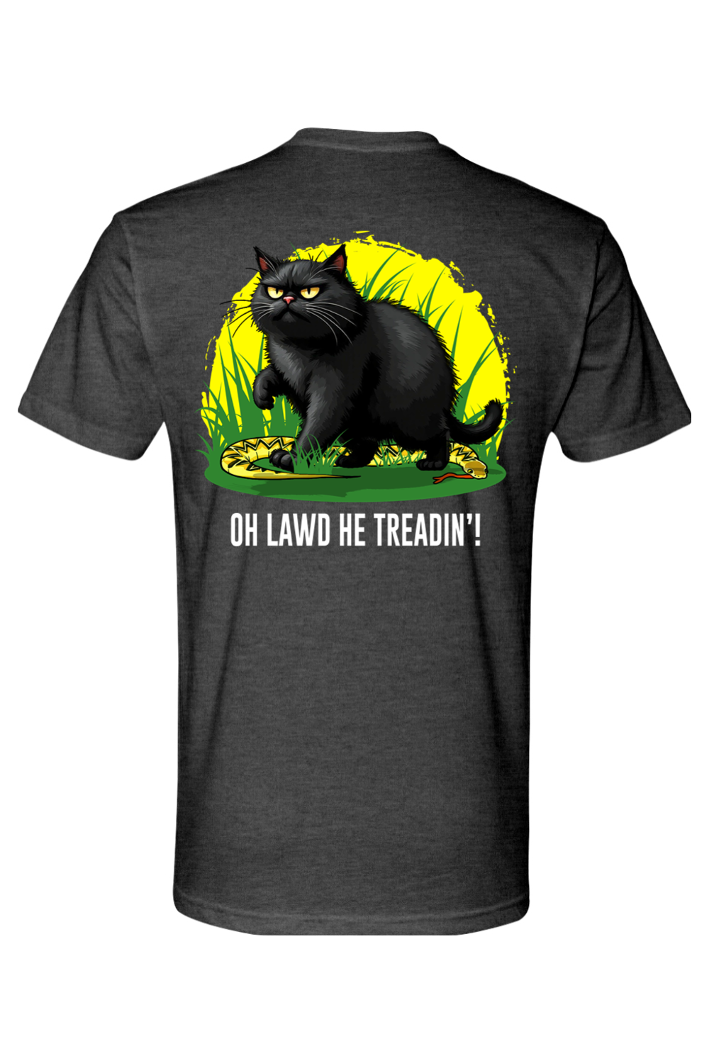 Oh Lawd He Treadin' - Tactical Cat T-Shirt | The Filthy Beaver