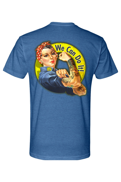 The Modern Rosie The Riveter Tribute T-Shirt