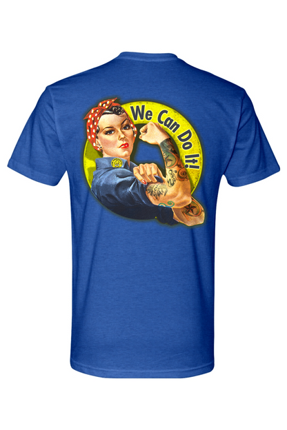 The Modern Rosie The Riveter Tribute T-Shirt