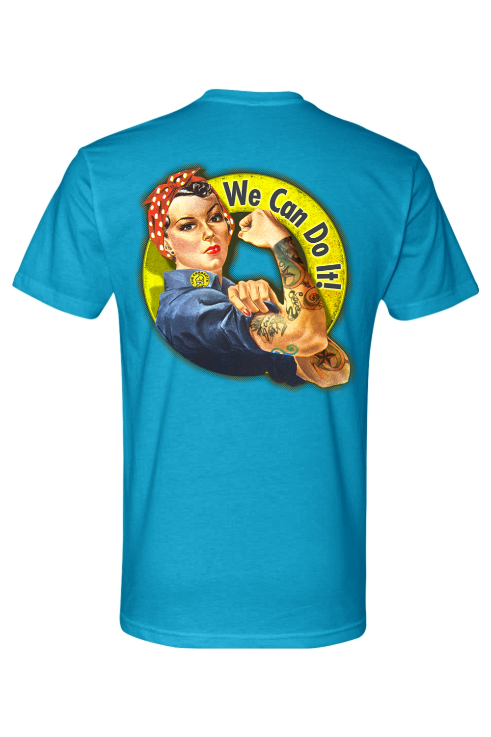 The Modern Rosie The Riveter Tribute T-Shirt